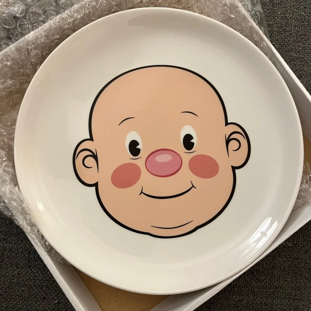 Fred Food Face Plate - Ceramic - Picture 3 of 3